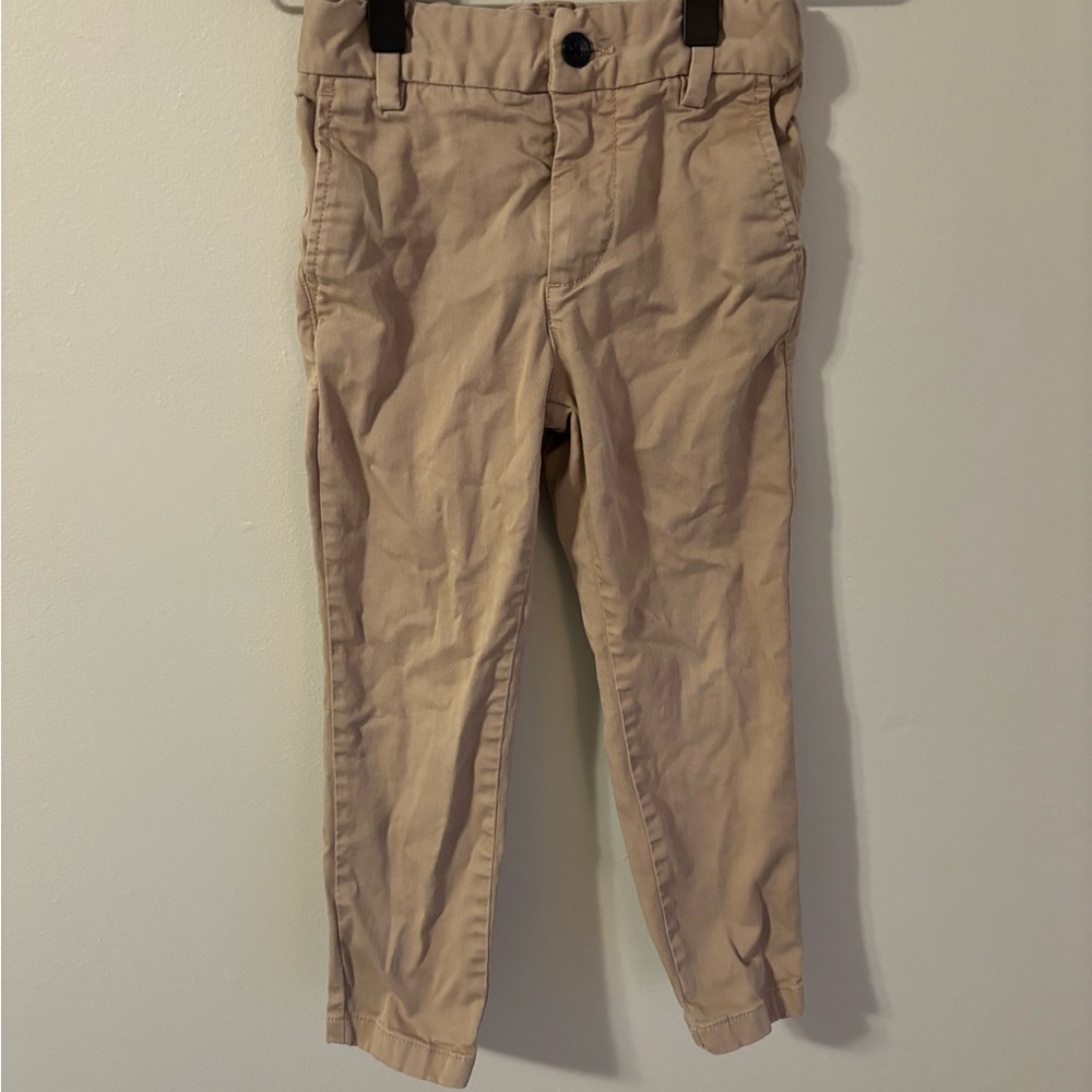 Nordstrom Tan Casual Cotton-Blend Pants
